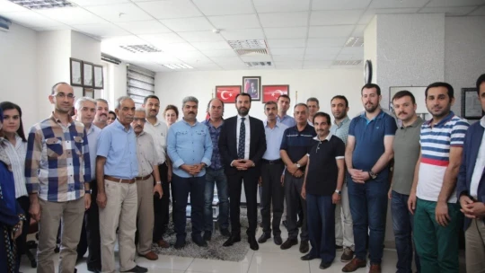 Başkan Şerifoğulları'ndan Personeline Ziyaret