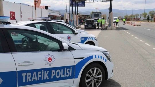 Bayram tatili dönüşünde trafik denetimleri arttı