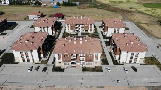 Bayrama yeni evlerinde girecek olan depremzedeler, huzuru yaşıyor
