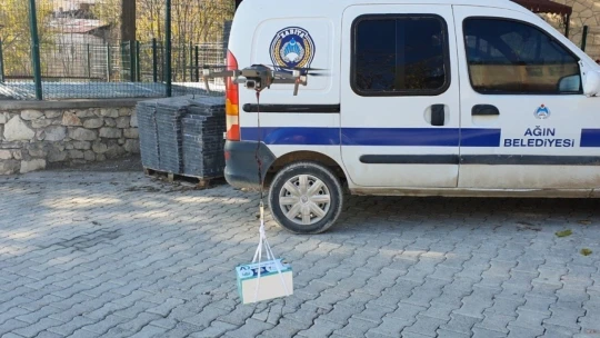 Bu ilçede maskeler drone ile dağıtılıyor