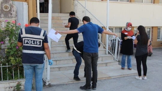 Covid-19 tedbirleri kapsamında KPSS heyecanı