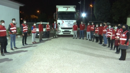 Deprem bölgesi Elazığ'dan İzmir'e yardım sürüyor