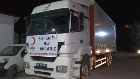 Deprem bölgesi Elazığ'dan İzmir'e yardım sürüyor