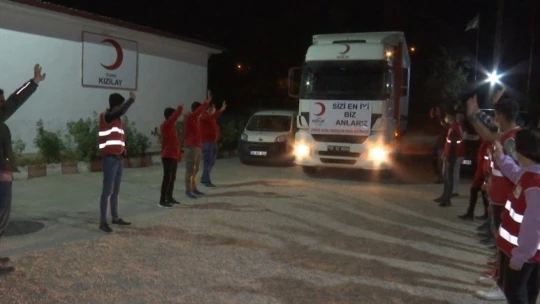 Deprem bölgesi Elazığ'dan İzmir'e yardım sürüyor