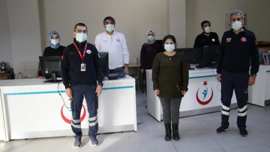 Depremler ve pandemiyle sarsılan Elazığ'da 112 Acil, 379 bin çağrıya cevap verdi