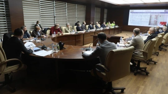 Elazığ'da 'Kış Tedbirleri' toplantısı