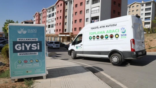 Elazığ'da 4 ayda 37 kilogram tekstil atığı toplandı