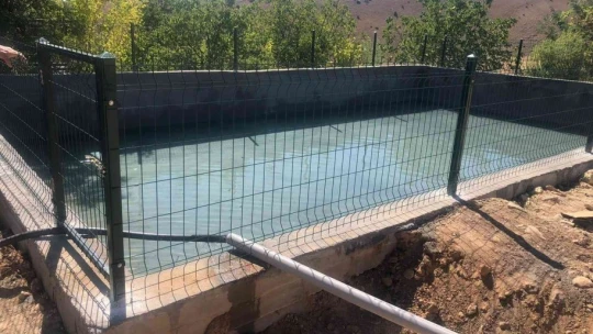 Elazığ'da 900 dönüm su ile buluştu