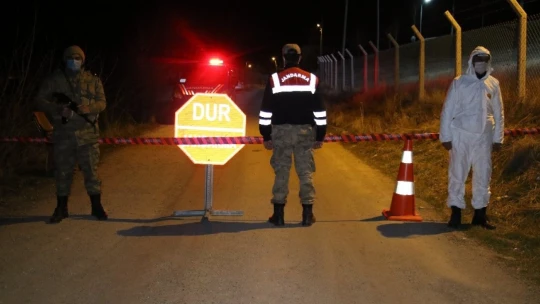 Elazığ'da bir köy karantinaya alındı