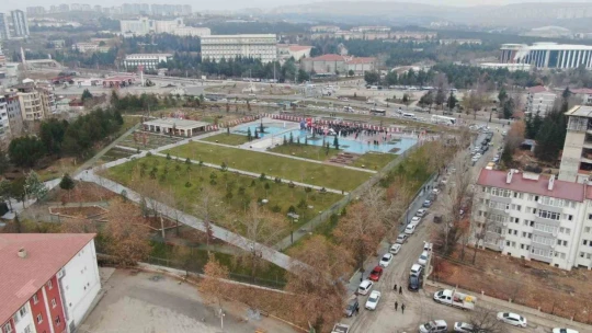 Elazığ'da Cengiz Aytmatov Parkı ve anıtı açıldı
