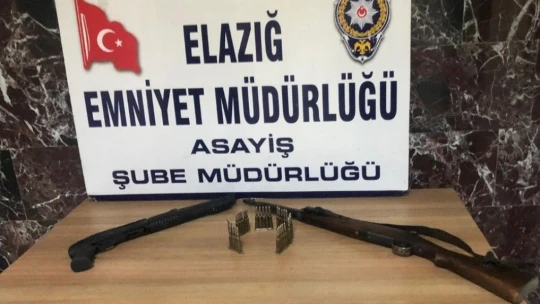 Elazığ'da çeşitli suçlardan aranan 12 şüpheli tutuklandı