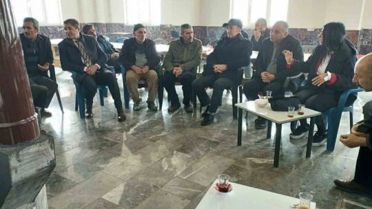 Elazığ'da çiftçileri bilgilendirme toplantıları sürüyor