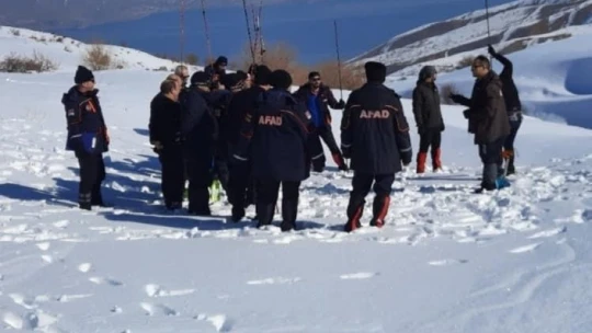Elazığ'da çığda arama ve kurtarma tatbikatı