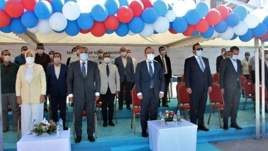 Elazığ'da depremden sonra 7'nci okulun temeli atıldı
