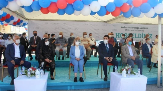 Elazığ'da depremden sonra 7'nci okulun temeli atıldı