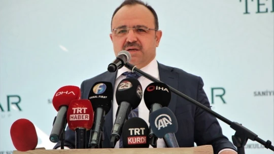Elazığ'da depremden sonra 7'nci okulun temeli atıldı