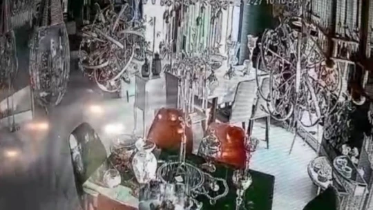Elazığ'da depremin büyüklüğünü gösteren yeni görüntüler dikkat çekti
