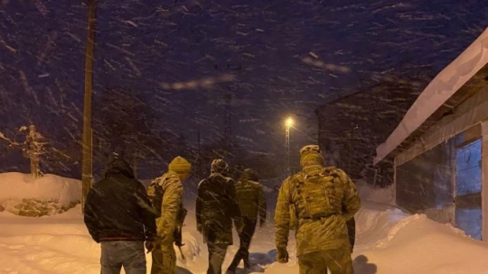 Arıcak'ta Donmak Üzere Olan Hayvanlar Kurtarıldı