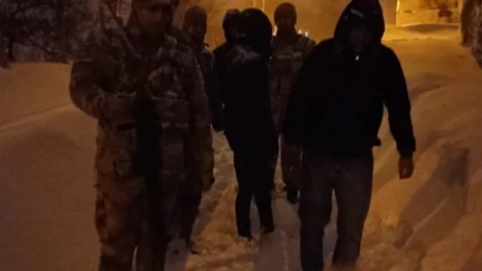 Arıcak'ta Donmak Üzere Olan Hayvanlar Kurtarıldı