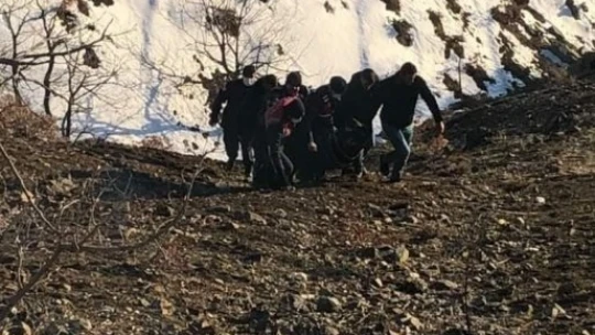 Baskil'de Dozer Uçuruma Yuvarlandı, 1 Ölü