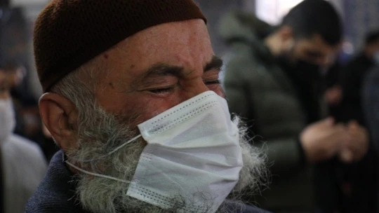 Elazığ'da eller semaya açıldı, 'yağmur' duası edildi