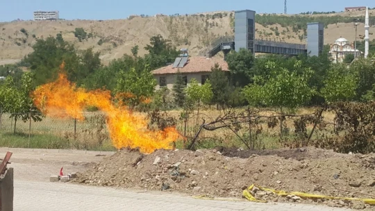 Palu'da Doğalgaz Patlaması Yaşandı, Faciadan Dönüldü