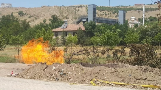 Palu'da Doğalgaz Patlaması Yaşandı, Faciadan Dönüldü