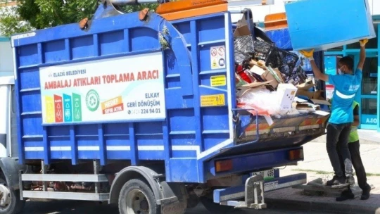 Elazığ'da geri dönüşüm çalışmaları