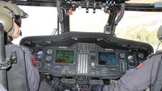 Elazığ'da Helikopter Destekli Trafik Denetimi