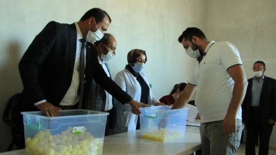 Elazığ'da hibe destekli 500 koç kura ile sahibini buldu