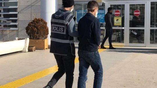 Elazığ'da hırsızlık şüphelisi yakalandı