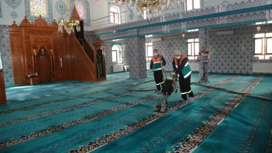 Elazığ'da kapsamlı temizlik,ilaçlama ve bakım çalışması