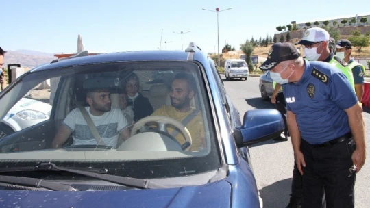 Elazığ'da kapsamlı trafik uygulaması
