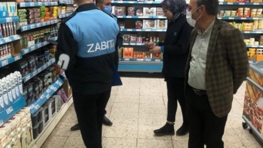 Elazığ'da marketlerde KDV denetimi