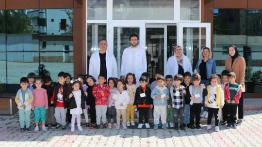 Elazığ'da öğrenciler balık müzesini gezdi