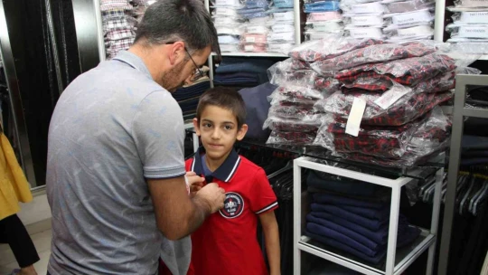 Elazığ'da okul öncesi alışveriş yoğunluğu