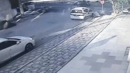 Elazığ'da ölümle biten kaza anı kamerada