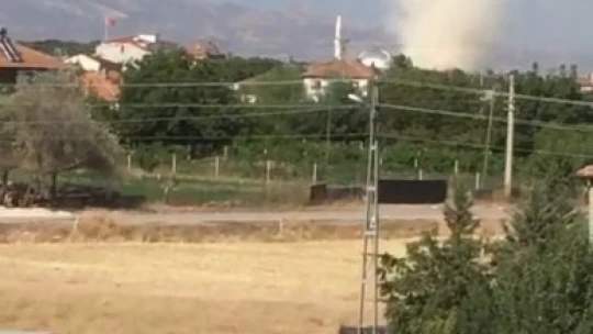 Elazığ Yurtbaşı Beldesinde Oluşan Hortum Korkuttu