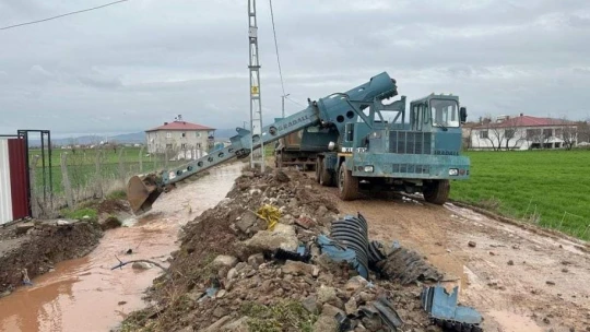 Elazığ'da sağanak sonrası evler ve tarım arazileri sular altında kaldı