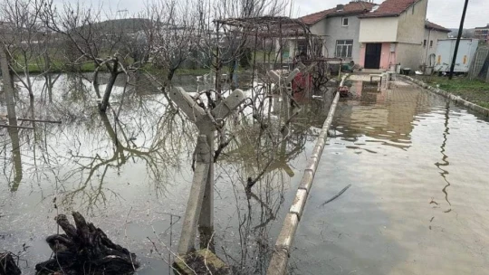 Elazığ'da sağanak sonrası evler ve tarım arazileri sular altında kaldı