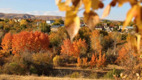 Elazığ'da sonbahar güzelliği