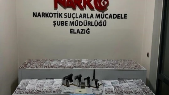Elazığ'da torbacılara operasyon: 4 gözaltı