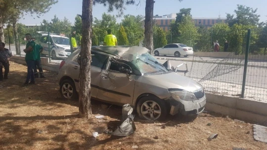 Elazığ'da trafik kazası: 1 yaralı