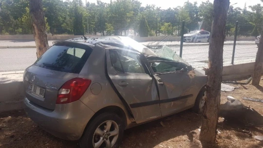 Elazığ'da trafik kazası: 1 yaralı