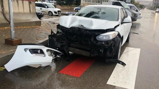 Elazığ'da trafik kazası: 1 yaralı