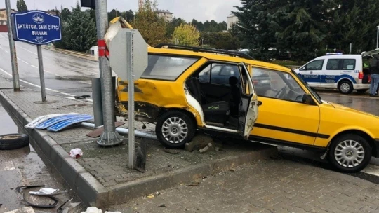 Elazığ'da trafik kazası: 1 yaralı