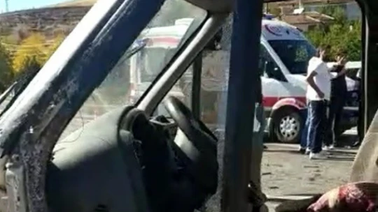 Elazığ'da trafik kazası: 2 yaralı