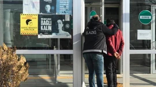 Elazığ'da uyuşturucu operasyonu: 1 tutuklama