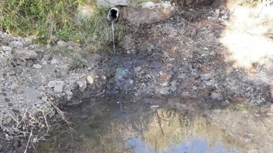 Elazığ'da yaban hayvanları için su göletleri oluşturuldu