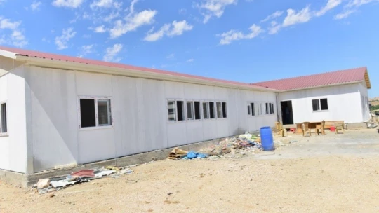 Elazığ'da yeni okulların yapımına başlandı
